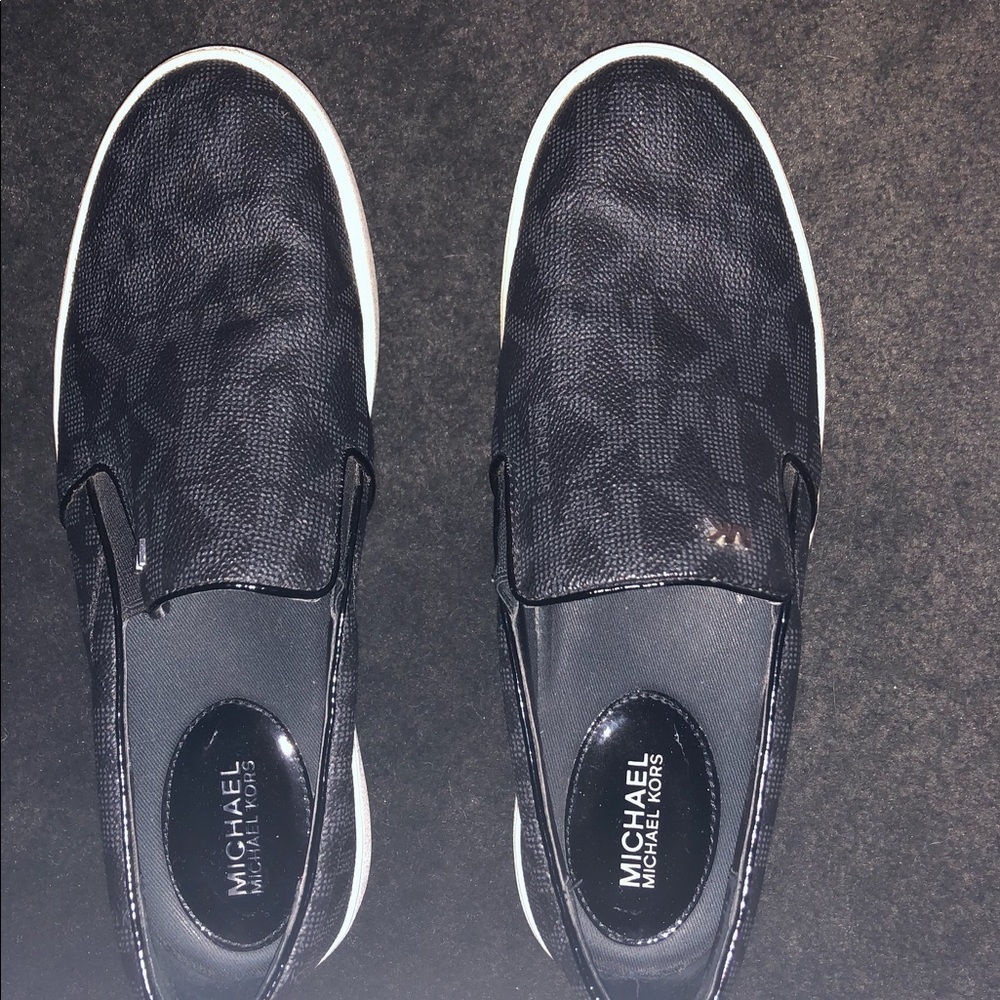 Mk slide on sneakers